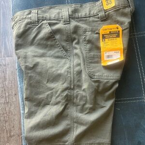 Carhartt Men's Olive Cargo Shorts